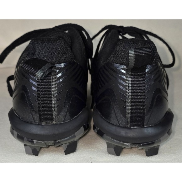Adidas Adizero‎ Football Cleats Boys Sz 2 Spark MD Black Low Traction FX3895 - Picture 4 of 9